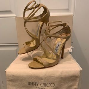 Jimmy Choo Nude Heels size 6.5/7